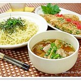 節約・簡単・和風つけ麺